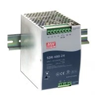 Блок питания AC-DC, 480Вт, вход 90-264V AC, 47-63Гц,127-370В DC, выход 48В,10A, рег. вых 48-55В, в кожухе на DIN-рейку Mean Well SDR-480-48 Т00288602 Блок питания AC-DC, 480Вт, вход 90-264V AC, 47-63Гц,127-370В DC, выход 48В,10A, рег. вых 48-55В, в кожухе на DIN-рейку Mean Well SDR-480-48 Т00288602