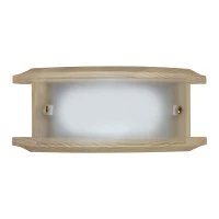 Светильник НББ-06-40 М39 Полесье 260х110матовый белый /корпус сосна /держатель винт золото индивидуальная упаковка Элетех 1005205878