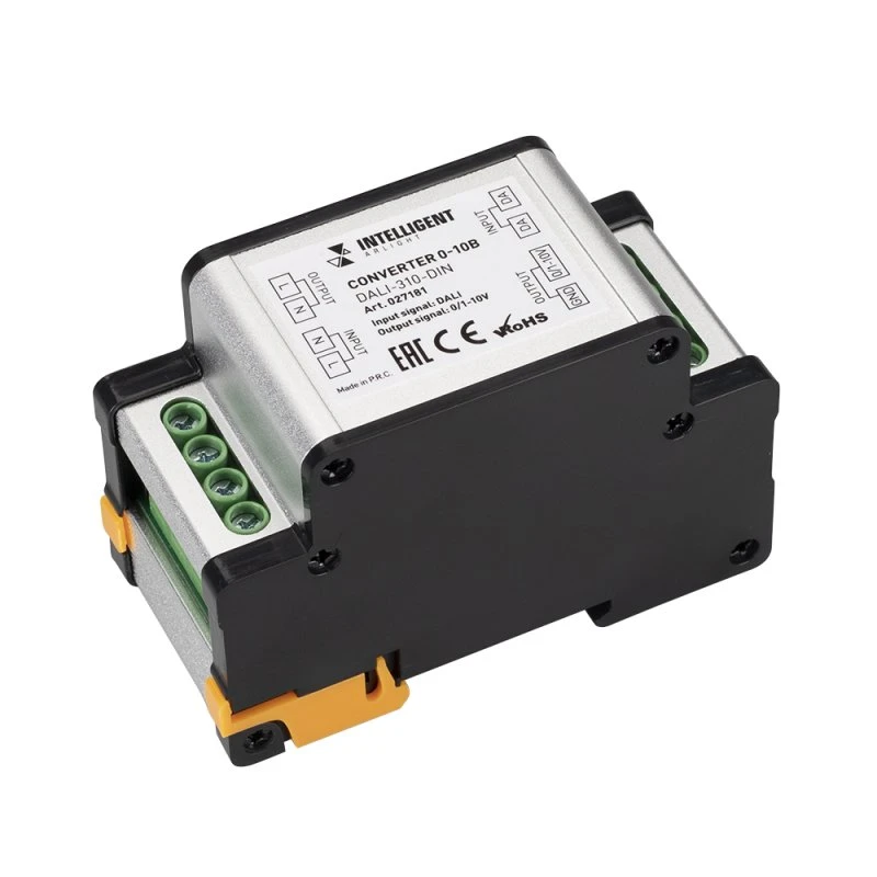 Конвертер 0-10В DALI-310-DIN (AC 230V, DALI, 0-10) (IARL, -) Arlight 027181 Конвертер 0-10В DALI-310-DIN (AC 230V, DALI, 0-10) (IARL, -) Arlight 027181