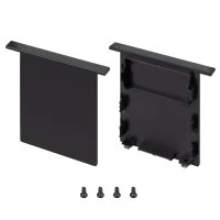 Заглушка SL-LINIA52-3L-F-MIDDLE BLACK глухая (Arlight, Пластик) 044708