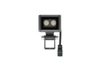 Светильник LED Effect АРХИТЕКТОР МИНИ 2,3Вт 260лм 3000К IP67 КСС К 9° настенные, Экран Led Effect LE-СБУ-37-003-7329-67Т+LE7488