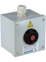 Пост управления ПКУ-15-21.111-54У2 (КЕ081/2(1з+1р) красная + PG-13,5) Электротехник ET008509