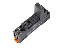 Цоколь SRU08-E  10A(300V), черный, на рейку DIN35-панель, для RFT2CO RUCELF SRU05-E