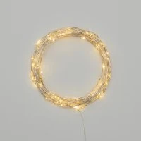 Гирлянда Роса 10 м, 100 LED, USB, теплое белое свечение Neon-Night 315-976