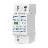 Ограничитель перенапряжения 2 модуль 220В In5kA OPN-M (2S)5kA Новатек-Электро 567892-5