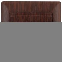 Розетка однофазная скрытого монтажа, в рамку с заземлением без шторок венге с крышкой 16А 250В IP20 4-203-10 Intro Solo Б0053663