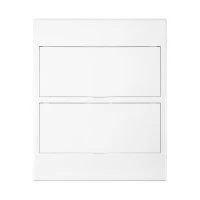 Бокс пластиковый ЩРН-П-24 IP41 белый (белая дв.) KRANZ Kranz KR-11-0325