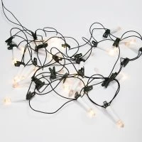 Гирлянда свечи 6 м, темно-зеленый ПВХ, 30 LED тёплый белый Neon-Night 303-084