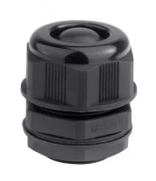 Кабельный ввод IP68 M40 с мембраной черный для    кабеля d.22-32mm DKC 53M4032