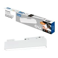 Светильник-прожектор ULB-M70-12W/4000K/35 WHITE линейный светодиодный трековый. Для магнитных шинопроводов. 900 Лм. Белый свет (4000К). Белый. ТМ Uniel UL-00008743