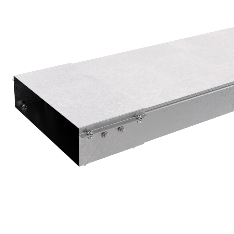 Короб прямой перфорированный замковый с соединителем КППЗ.100.50.3000.1,2.2 СОЭМИ Н7121105362