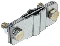 Зажим соединительный параллельный полоса/пруток—полоса/пруток оцинкованная сталь IEK ZCC14-11-1-16-40