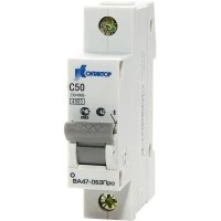 Выключатель автоматический однополюсный 25A С ВА47-063Про 4.5kA Контактор 7000108
