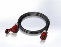 Удлинитель кабельный CEE32A/5P - CEE32A/5P IP44 XTREM H07RN-F 5G4 5м. AlpenBox 8990001 00-00001762