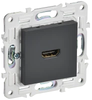 SKANDY Розетка HDMI SK-H01T титан IEK SK-H10-K48