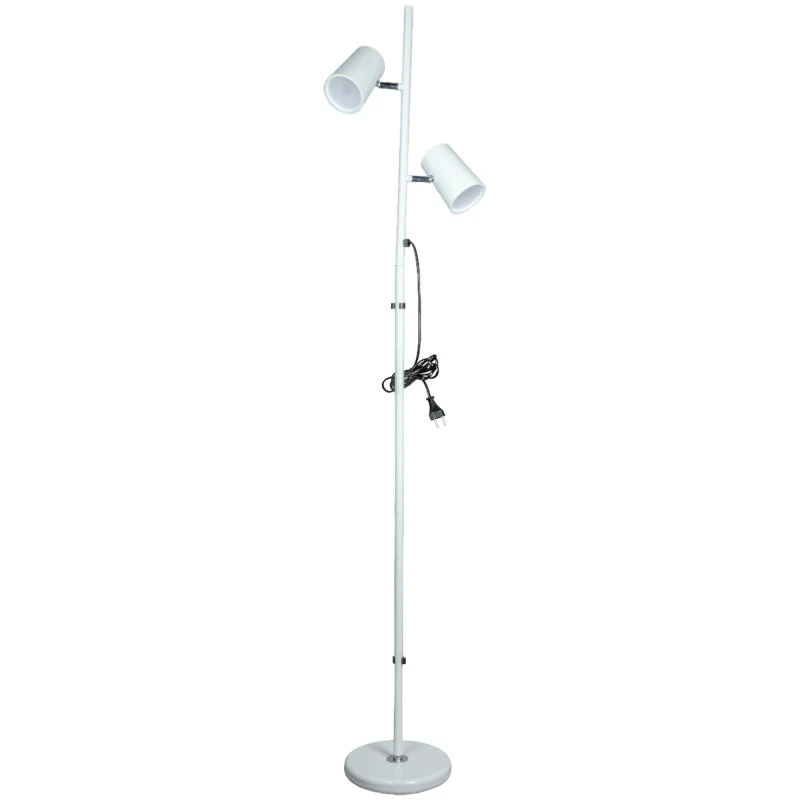 Торшер ULM-T600 2х6W/4500K/DIM WHITE напольный светодиодный 2х6W Сенсорный выключатель Диммер Белый ТМ Uniel UL-00010175 Торшер ULM-T600 2х6W/4500K/DIM WHITE напольный светодиодный 2х6W Сенсорный выключатель Диммер Белый ТМ Uniel UL-00010175