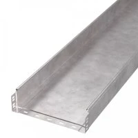 Лоток неперфорированный Стандарт INOX (AISI 409) 300х80х3000 (0,8 мм) (6 м/уп) Промрукав PR16.2399