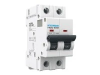 Выключатель автоматический модульный двухполюсный 50А B 6кА Standard HGD HD Hyundai Electric HGD63M2PMBS0000C00050_C