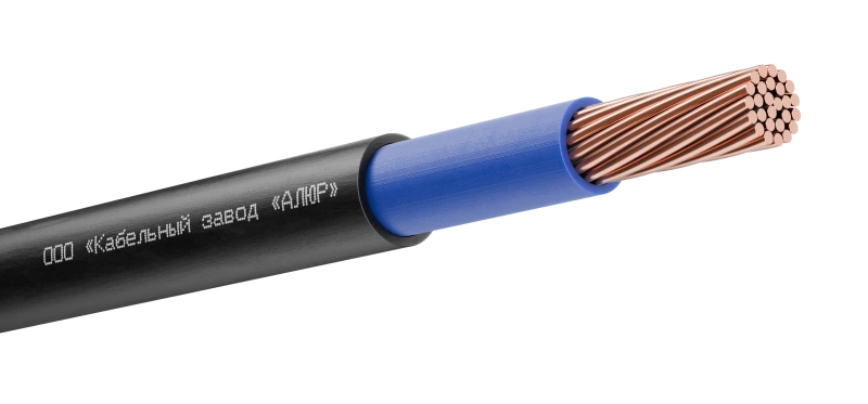 Кабель силовой ВВГнг(А)-LSLTx 1х50 (N)-0.660 многопроволочный (барабан) АЛЮР 00-00005846