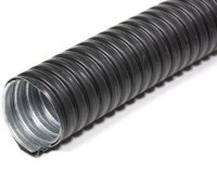 Металлорукав в ПВХ-изоляции Р3-ЦП нг LS 20  (50м/уп) черный ГОФРОМАТИК ЗЭТАРУС zeta44605