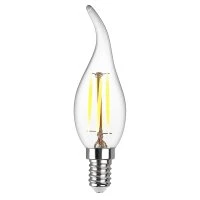 Лампа filament, свеча на ветру, FFC37, 7Вт, E14, 2700K, 695Лм, 230В, 32432 4, REV