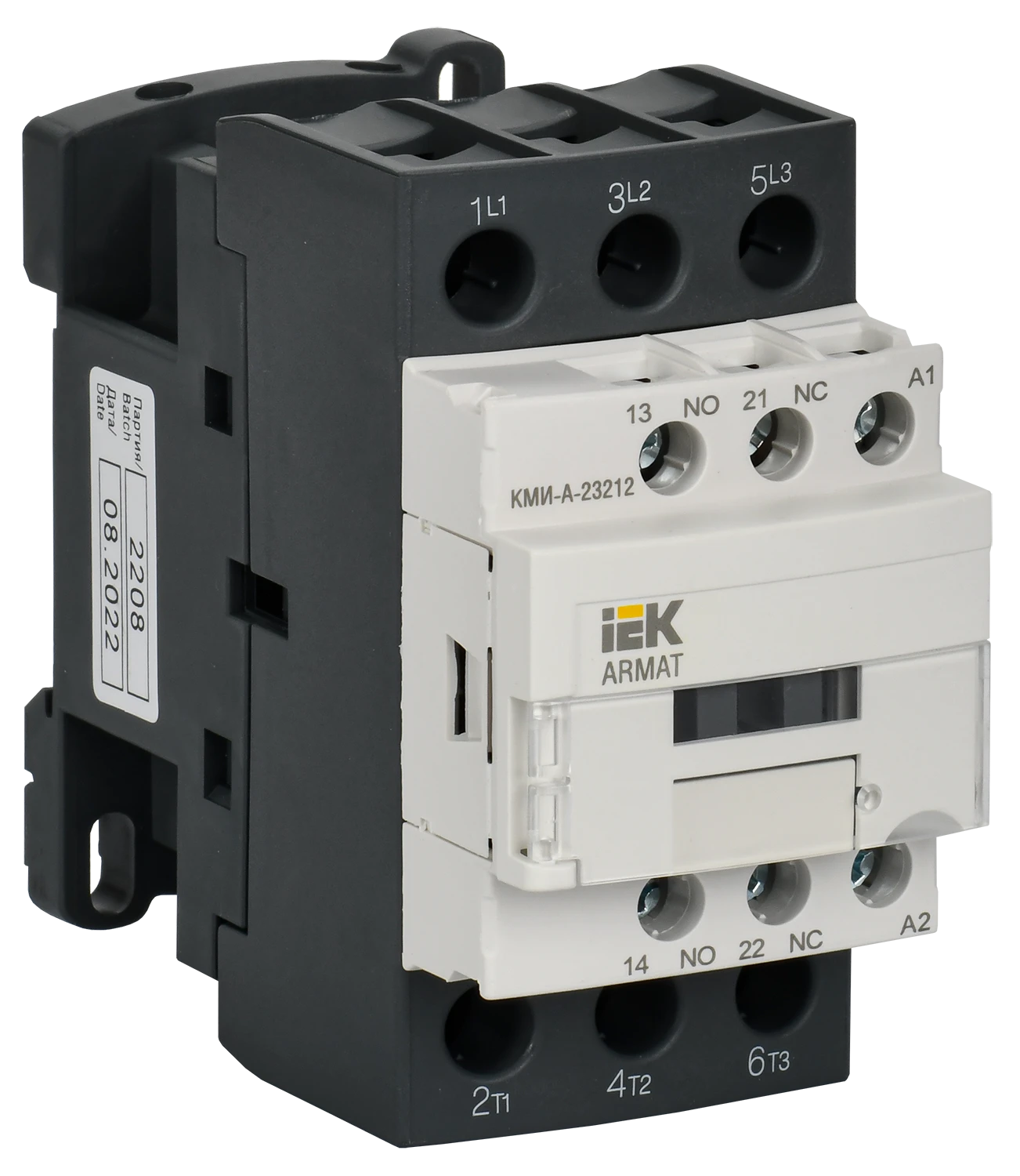 ARMAT Контактор КМИ-А-23212 LC1D 32А 230В/АС3 1НО/1НЗ IEK AR-ACC-21-032-230-11 ARMAT Контактор КМИ-А-23212 LC1D 32А 230В/АС3 1НО/1НЗ IEK AR-ACC-21-032-230-11