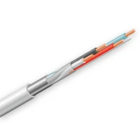 Кабель КПСЭнг(А)-FRLSLTx 2х2х1.5 для ОПС и СОУЭ оболочка с низкой токсичностью продуктов горения экранированный огнестойкий 2 пары 1.5мм.кв Технокабель НН 1578471