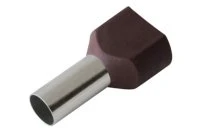 Наконечник штыревой втулочный изолир F-14 мм 2х10 кв мм (НШВи(2) 10-14хНГи2 10-14), REXANT 08-2812