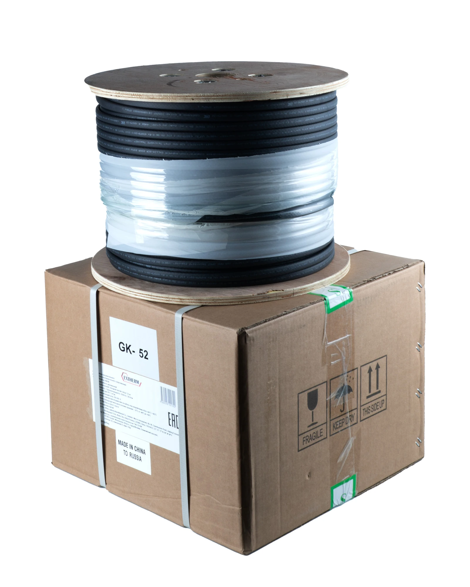 Кабель нагревательный саморегулирующийся 30 Вт/м SXLL30-2CR Ex EXTHERM Extherm SXLL30-2CR