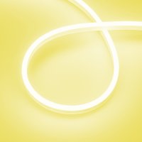 Лента герметичная AURORA-PS-A120-12x6mm 24V Yellow (10 W/m, IP65, 2835, 5m) (Arlight, Силикон) 036682