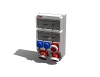 Устройство распределительное настенное пластик IP67 63A корпус 297х504х177 серый AlpenBox 0050017 00-00009433