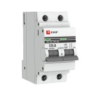 Выключатель нагрузки 2п ВН-125 125А PROxima EKF SL125-2-125-pro