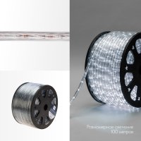 Дюралайт LED, эффект мерцания 2W - белый Эконом 24 LED/м , 100 м Neon-Night 121-255-4