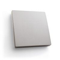 Кнопка-выключатель беспроводной 230V 500W одноклавишный, серебро FERON TM81 41719