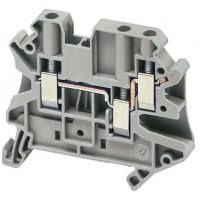 Клеммник винтовой проходной 4мм.кв 3 точки подключения Schneider Electric NSYTRV43 Клеммник винтовой проходной 4мм.кв 3 точки подключения Schneider Electric NSYTRV43