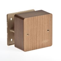 Коробка универсальная 85х85х45 для кабель-каналов бук RUVinil 65015-38М