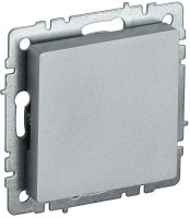 BRITE Заглушка с суппортом МЗ10-БрА алюминий IEK BR-PL10-K47