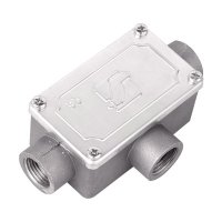 Коробка ответвительная алюминиевая 3 ввода М25х1.5 IP55 118х67х42мм DKC 6330-25 Коробка ответвительная алюминиевая 3 ввода М25х1.5 IP55 118х67х42мм DKC 6330-25