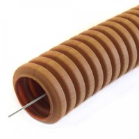 Труба гофрированная ПВХ легкая бук с/з д20 (100 м/уп) Промрукав PR01.0033