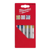 Полотна для лобзика Набор (5шт)(213116254061/063/064/071) Milwaukee 4932345825