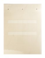 Самоламинирующаяся маркировка для кабелей и труб 4.3-7мм. Белая (12 шт. на пластине, упак. по 10 листов) DKC CMSA3815W