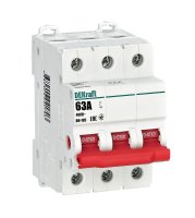 Выключатель-разъединитель 3Р 63А ВН-105 Dekraft 17092DEK