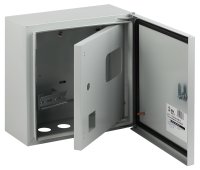 Корпус металлический навесной SIMPLE ЩУ-1-1-1 2-х дверный (300х310х155) IP54 У2 серый ЭРА Б0046703 Корпус металлический навесной SIMPLE ЩУ-1-1-1 2-х дверный (300х310х155) IP54 У2 серый ЭРА Б0046703