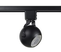 Трековый светильник однофазный TR35-GU10 BK MR16 черный под лампу ЭРА Б0053296