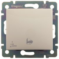 VALENA Кнопка звонка IP44 слоновая кость Legrand/Daccord 774199