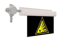 Знак безопасности LED NOTE Ex (СБП) ЖЕЛТЫЙ 10Вт 110Лм IP67 аварийный с БАП 1ч Led Effect LE-СБП-72-006-9128Ex-67Y
