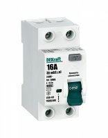 Выключатель дифференциального тока УЗО 03-6кА-2P-016А-030-AC Dekraft 14205DEK
