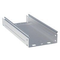 Лоток неперфорированный металлический 100х100х2000-0,8мм (24м) INOX EKF L10010000-INOX