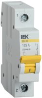 Выключатель нагрузки (мини-рубильник) ВН-32 1Р 125А IEK MNV10-1-125 Выключатель нагрузки (мини-рубильник) ВН-32 1Р 125А IEK MNV10-1-125