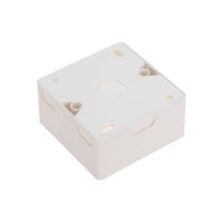 Короб накладной для лицевых панелей 80х80 под 2 модуля 45х22,5 REXANT 03-0126